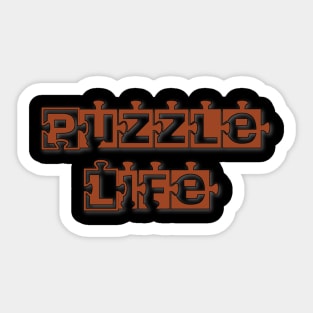 Puzzle Life Sticker